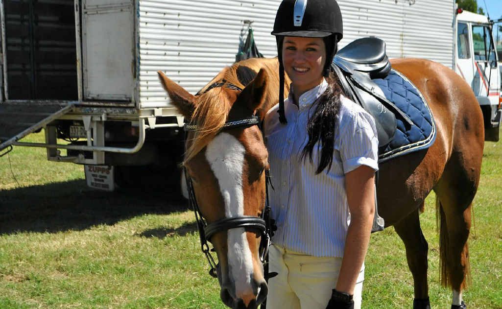 Emily Slade and Warrego Firefly at the Warwick Show at the weekend. Emily Slade and Warrego Firefly at the Warwick Show at the weekend.
